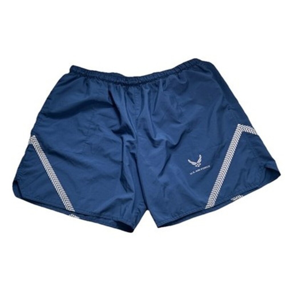 US Air Force IPTU Shorts Mens XL Blue PT Training Military Reflective Gear